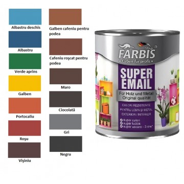 Super Email Farbis 0.7L negru
