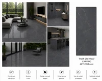 Gresie THAR GREY MAT Carving 60*120 ( 9mm)