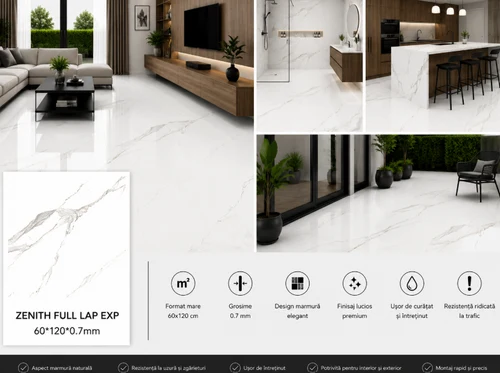 Gresie 60*120*0.7mm ZENITH FULL LAP EXP