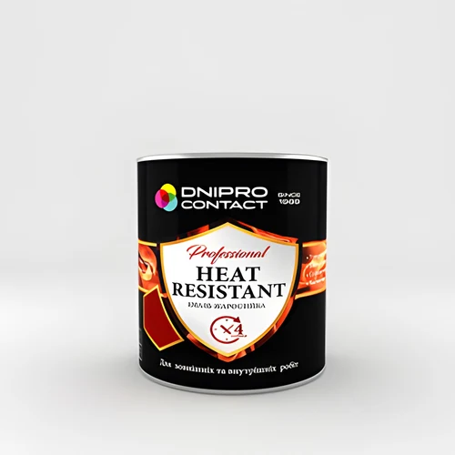 Vopsea Termozistenta "Dnipro Contact" Argintie 0.2kg