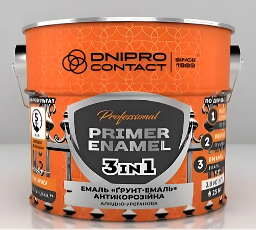 Grunt-email 3in1 "Dnipro Contact" negru 2.8kg