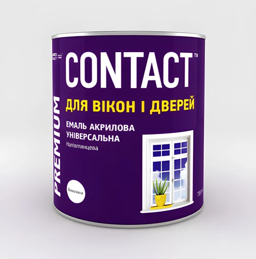 Email acrilic universal "CONTACT" alb 0.4L