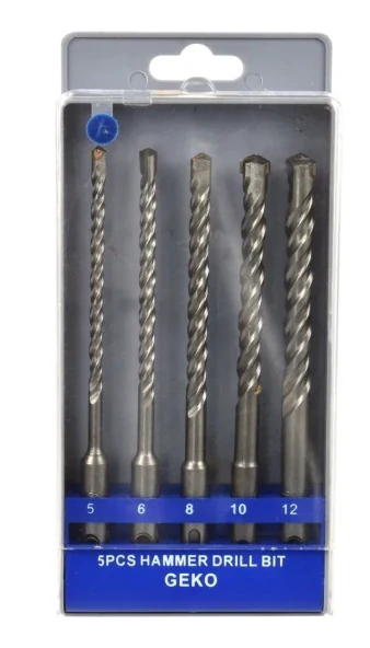 Set burghie pentru beton SDS Geko 5-12mm, 5 piese G40050 2