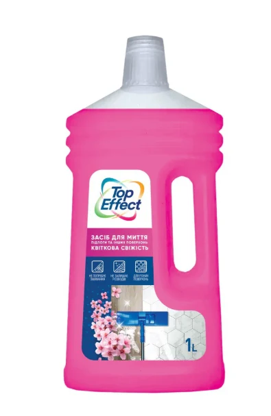 TopEffect Detergent universal pentru spalarea podelelor si a altor suprafete „Prospetime florala” 1L