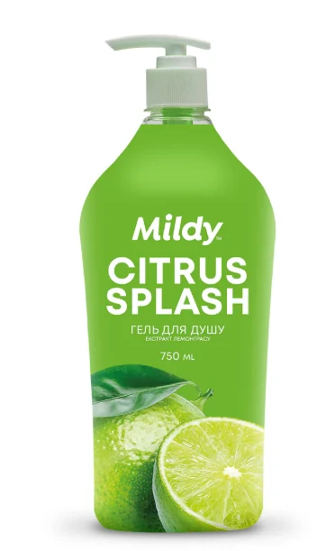 Mildy Gel de dus pentru femei Citrus Splash 750ml