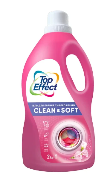 TopEffect Detergent pentru rufe ''Clean&Soft'' 2kg