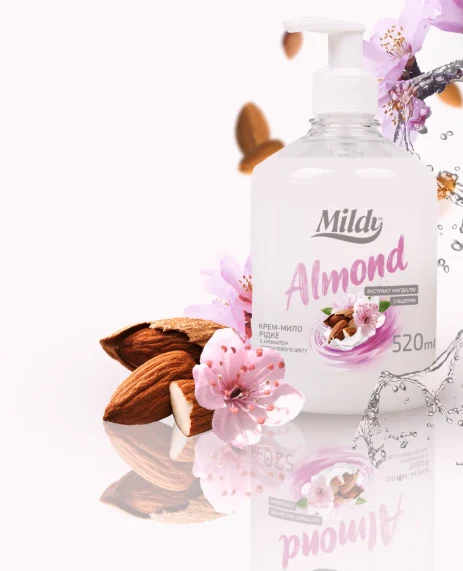Mildy Sapun crema lichid Almond 520ml 4