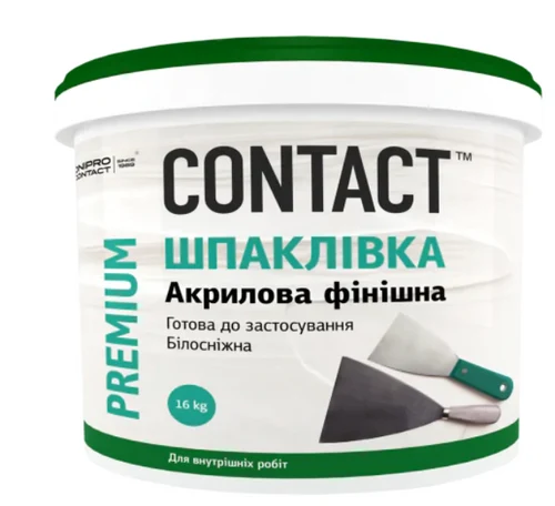 Vopsea cauciucata "CONTACT" verde deschis 6kg RAL-6018