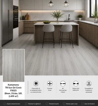 Laminat Kastamonu TR Sun Gri Ceviz FS023 (8mm, 31clas, 10f, 2.499m2)