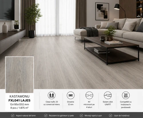 Laminat KASTAMONU FXL041 LAJES 12*195*1202mm (8pcs/1.875m2)