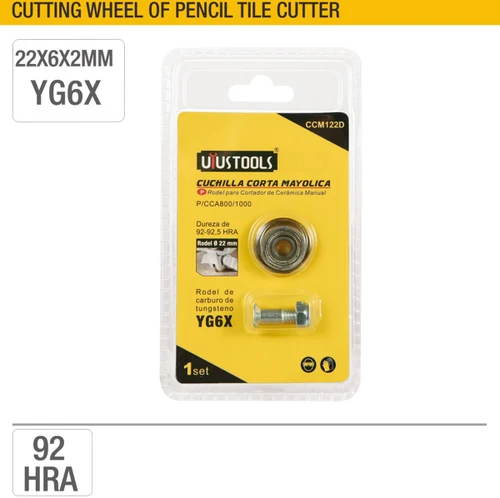Rola de rezerva pentru aparat de taiat gresie 22mm CCM122D UYUSTOOLS