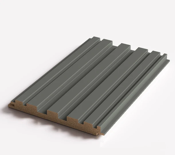 Panou decorativ MDF 3D URBAN GREY 170*2800mm (1cut.= 3buc*1.43m2) 2