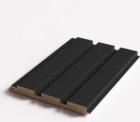 Panou decorativ MDF 3D DARK BASALT 186*2800mm  (1cut.= 3buc*1.56m2) 2